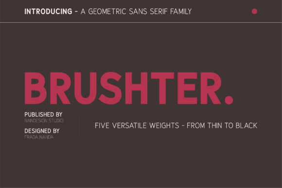 Brushter Font - Featured Image
