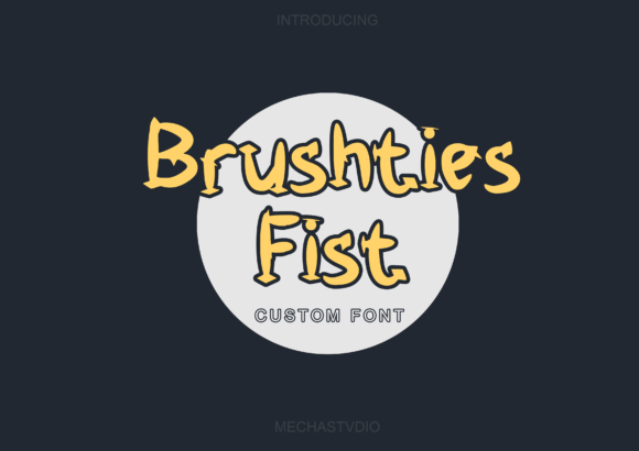 Brushties Fist Font - Featured Image