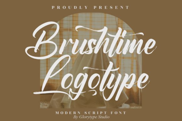 Brushtime Logotype Font - Featured Image