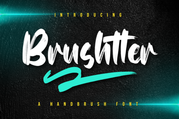 Brushtter Font - Featured Image