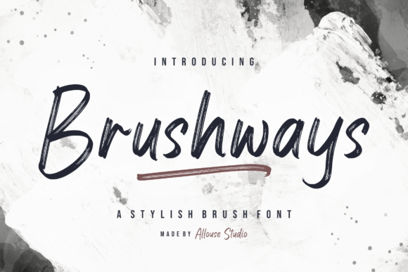 Brushways Font - Featured Image