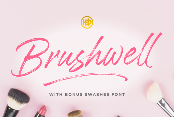 Brushwell Font - Featured Image