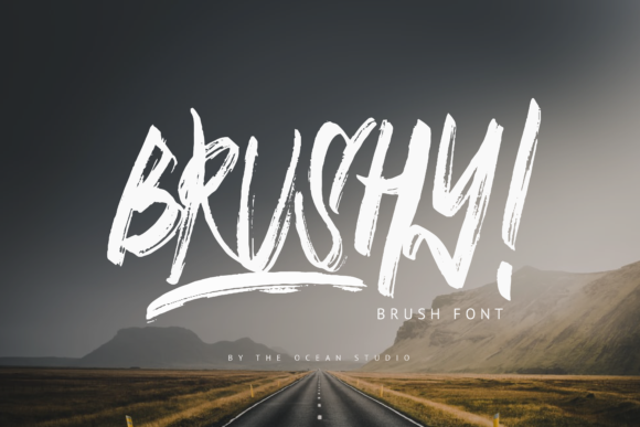 Brushy Font - Featured Image