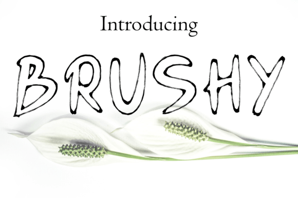 Brushy Font - Featured Image