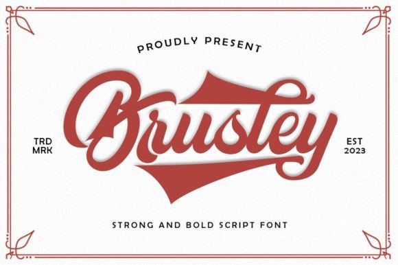 Brusley Font - Featured Image