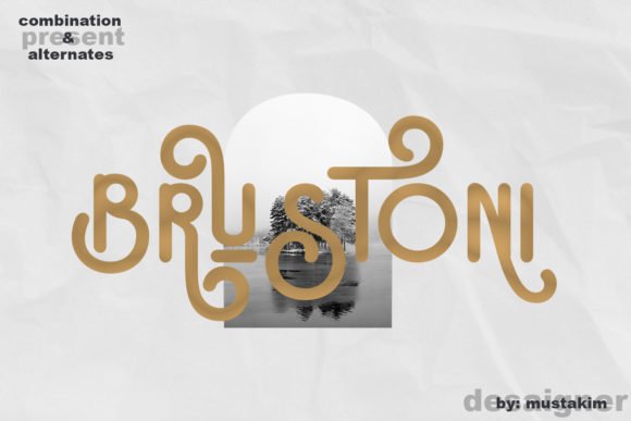 Brustoni Font - Featured Image