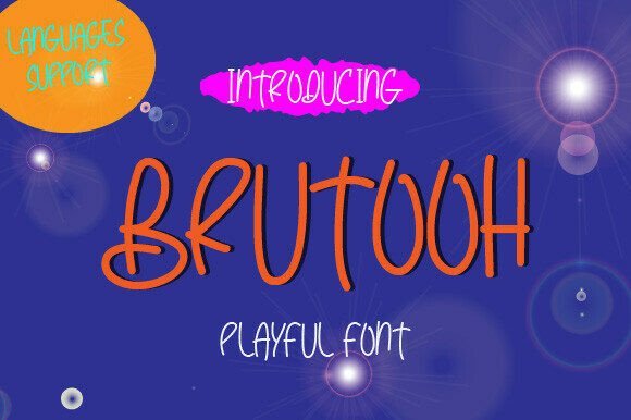 Brutooh Font - Featured Image