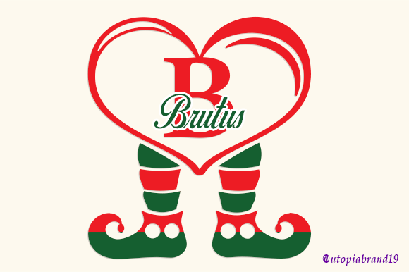 Brutus Elf Leg Monogram Font - Featured Image