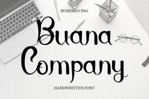 Buana Company Font - Featured Image
