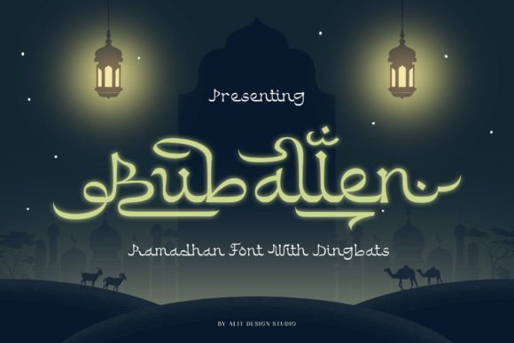 Buballen Font - Featured Image
