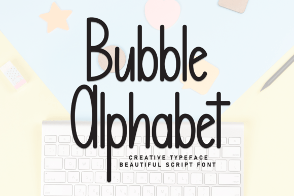 Bubble Alphabet Font - Featured Image
