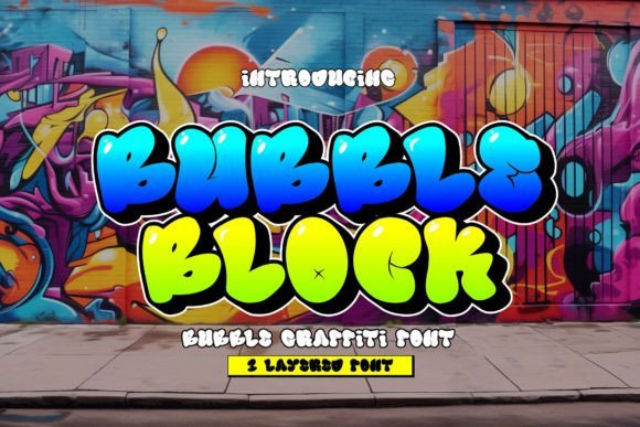 Bubble Block Font - Featured Image