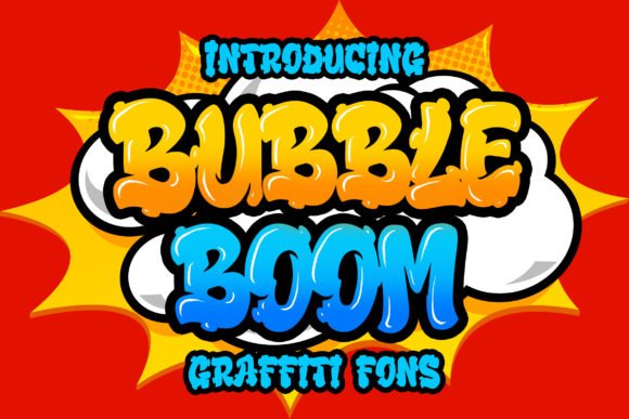 Bubble Boom Font - Featured Image