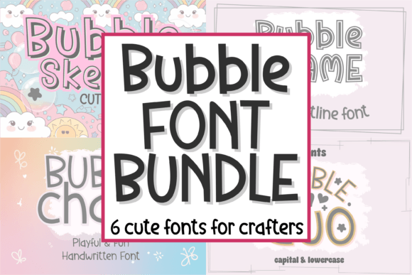 Bubble Bundle Font - Featured Image