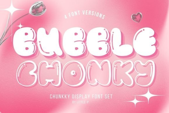 Bubble Chonky Font - Featured Image