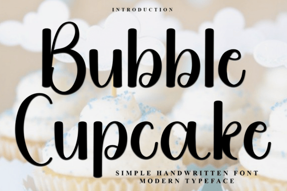 Bubble Cupcake Font - Featured Image