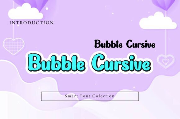 Bubble Cursive Font - Featured Image