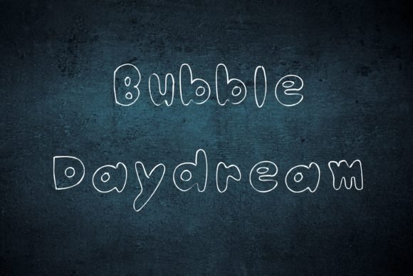 Bubble Daydream Font - Featured Image