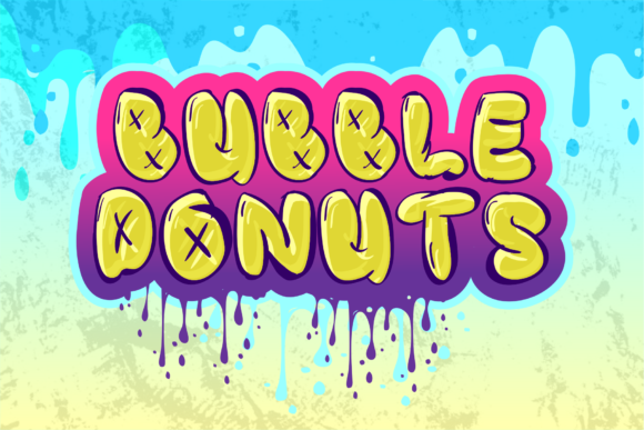 Bubble Donuts Font - Featured Image