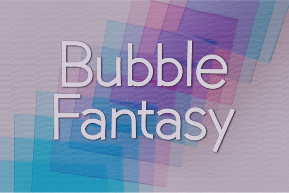 Bubble Fantasy Font - Featured Image