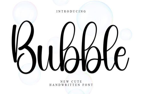 Bubble Font - Featured Image