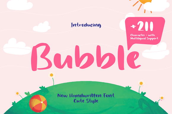 Bubble Font - Featured Image