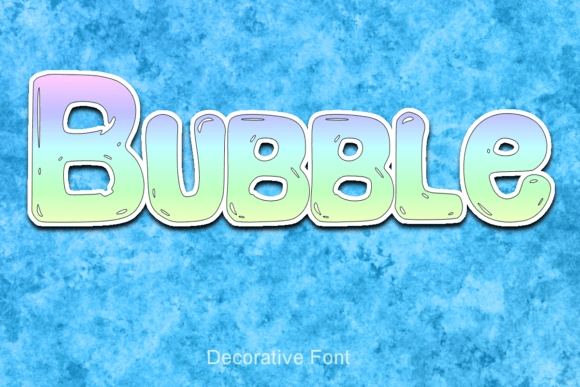 Bubble Font - Featured Image