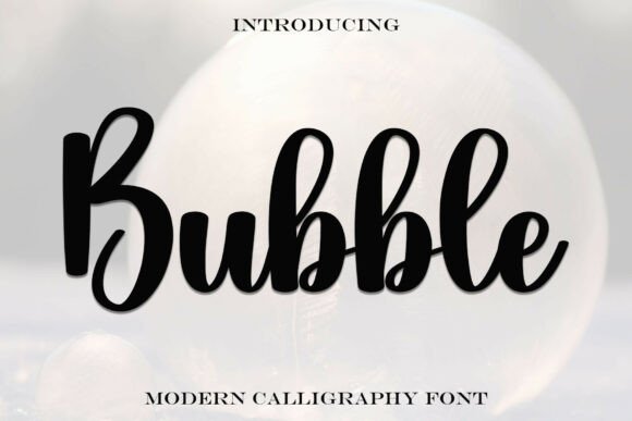 Bubble Font - Featured Image