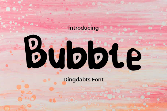 Bubble Font - Featured Image