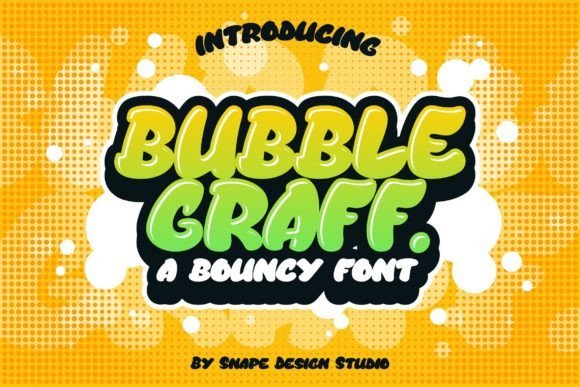 Bubble Graff Font - Featured Image