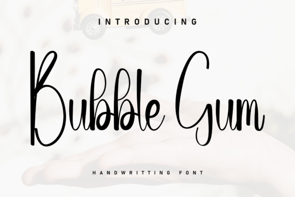 Bubble Gum Font - Featured Image