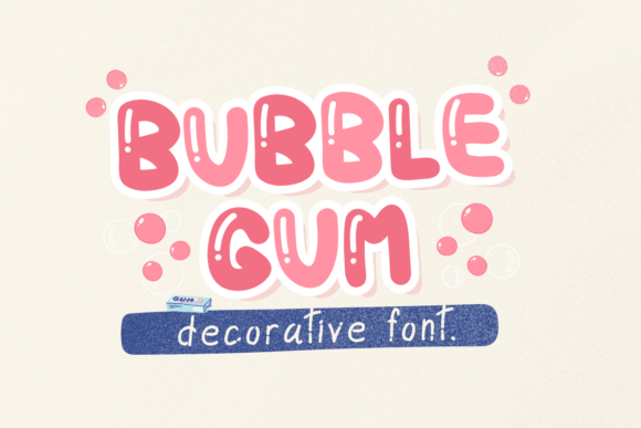 Bubble Gum Font - Featured Image