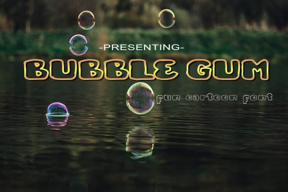 Bubble Gum Font - Featured Image