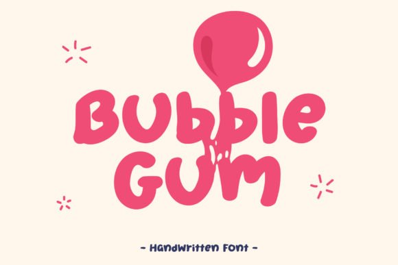 Bubble Gum Font - Featured Image