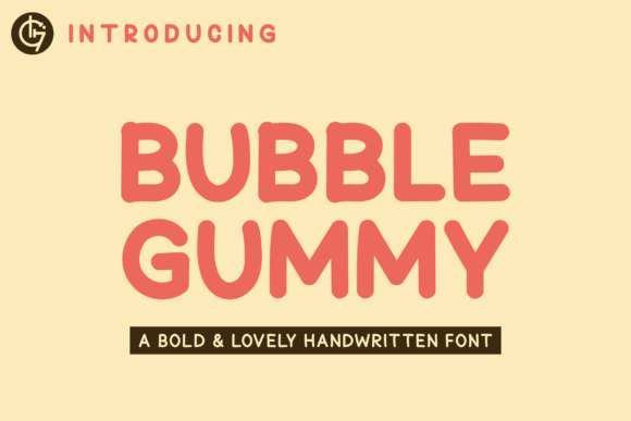 Bubble Gummy Font - Featured Image