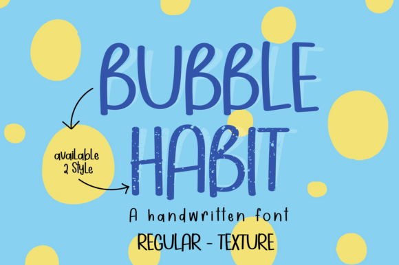 Bubble Habit Font - Featured Image
