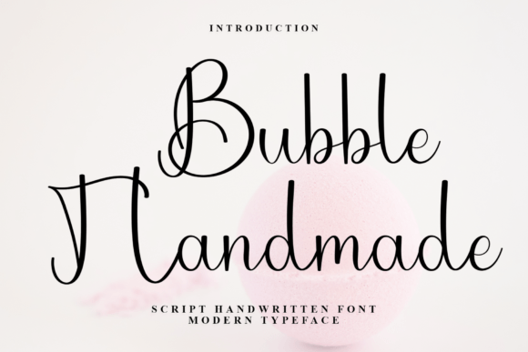 Bubble Handmade Font - Featured Image