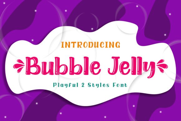 Bubble Jelly Font - Featured Image