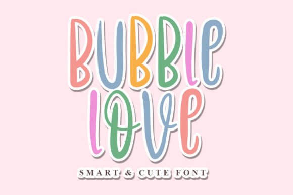Bubble Love Font - Featured Image