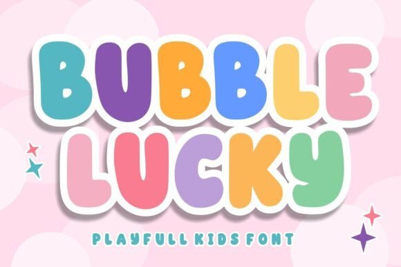 Bubble Lucky Font - Featured Image