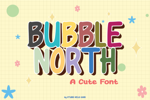Bubble North Font - Featured Image