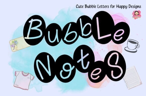 Bubble Notes Font - Featured Image