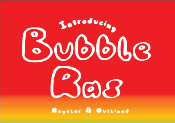 Bubble Ras Font - Featured Image