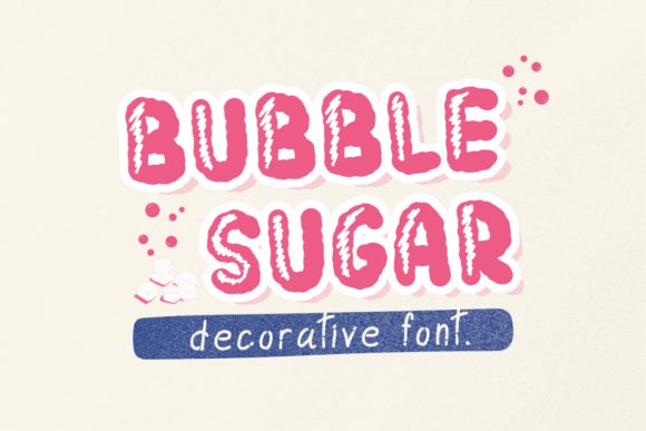 Bubble Sugar Font - Featured Image