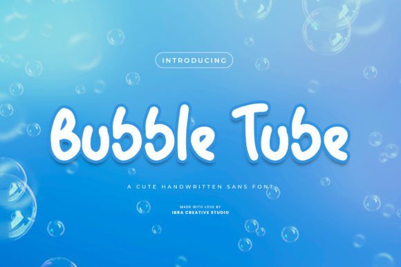 Bubble Tube Font - Featured Image