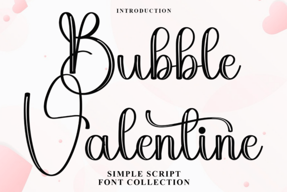 Bubble Valentine Font - Featured Image