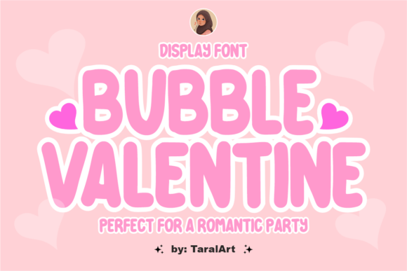 Bubble Valentine Font - Featured Image