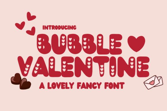 Bubble Valentine Font - Featured Image