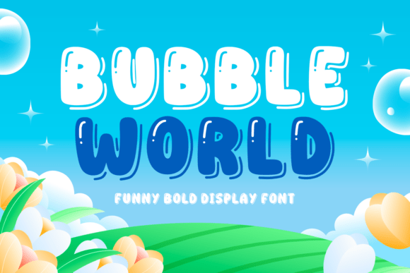 Bubble World Font - Featured Image