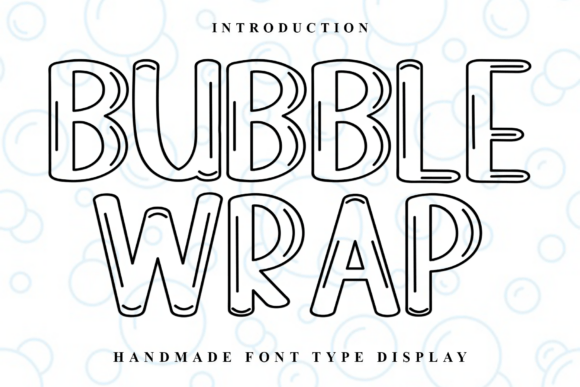 Bubble Wrap Font - Featured Image